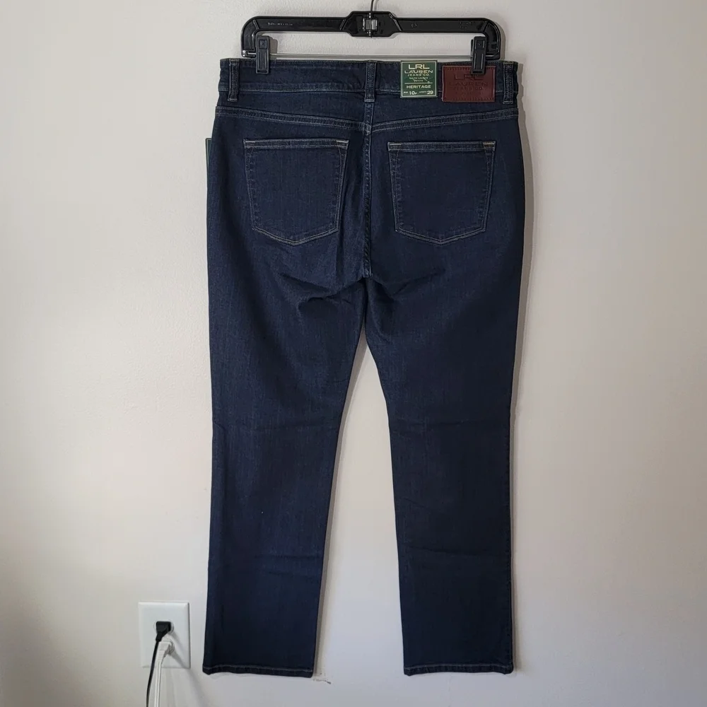 NWT POLO RALPH LAUREN Womens Jeans Blue 10p 29  Premier Skinny Ankle